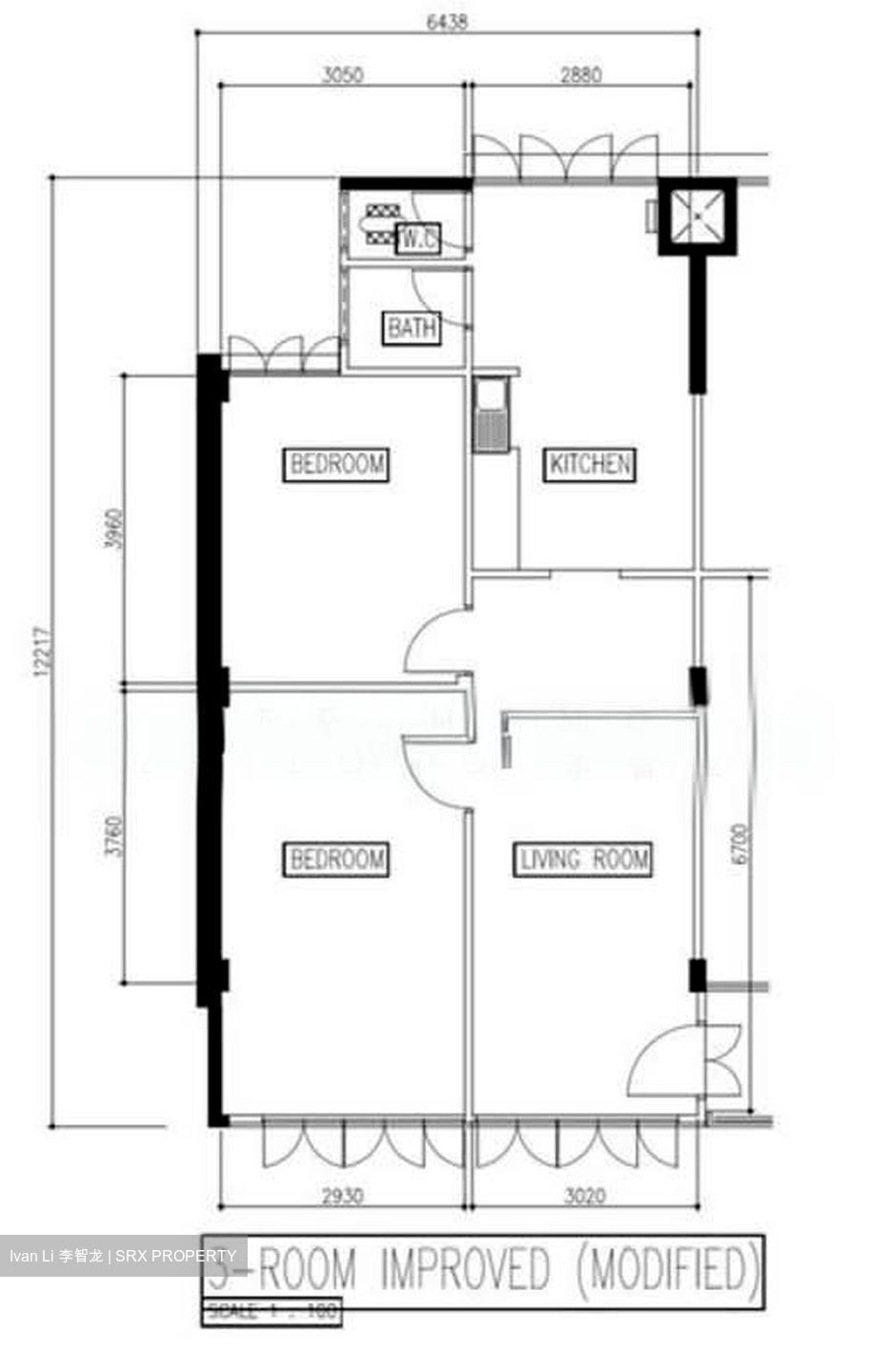 Blk 1 Hougang Avenue 3 (Hougang), HDB 3 Rooms #566668221